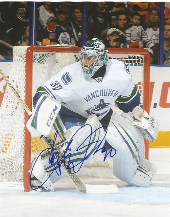 Vancouver Canucks Ryan MIller Autographed Signed 8x10 Photo Poster painting COA C