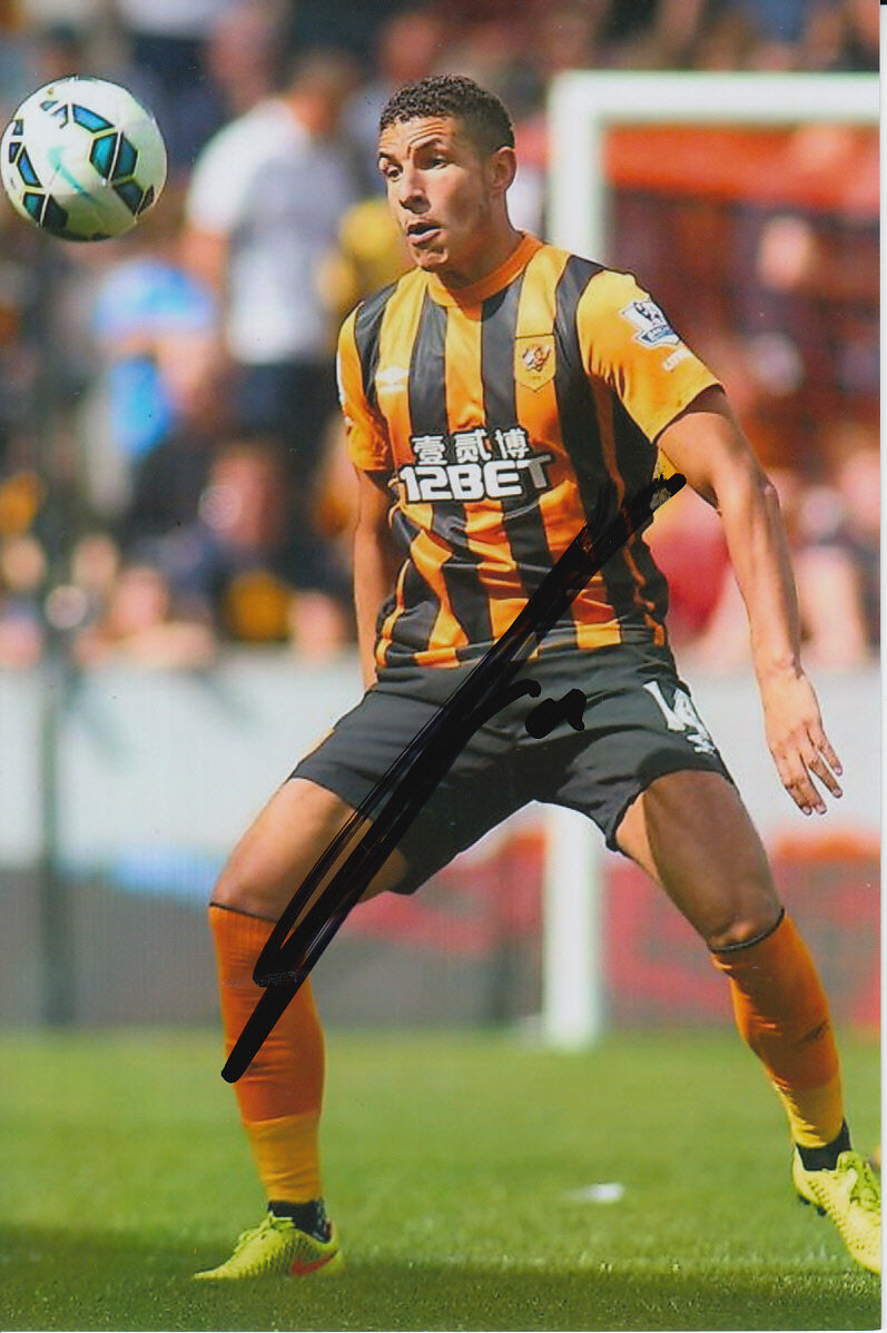 HULL CITY HAND SIGNED JAKE LIVERMORE 6X4 Photo Poster painting 1.