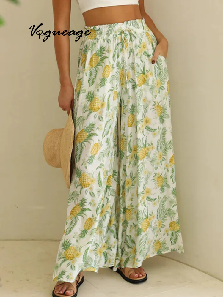 Fashion Loose Casual Wide Leg Women's Pants
