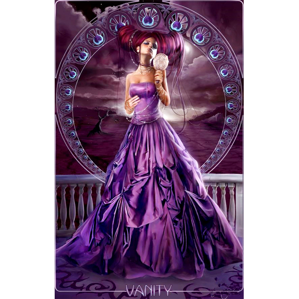 

Noble Woman - Round Drill Diamond Painting - 30*50CM, 501 Original