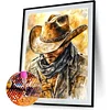 Cowboy-Full Round Diamond Painting