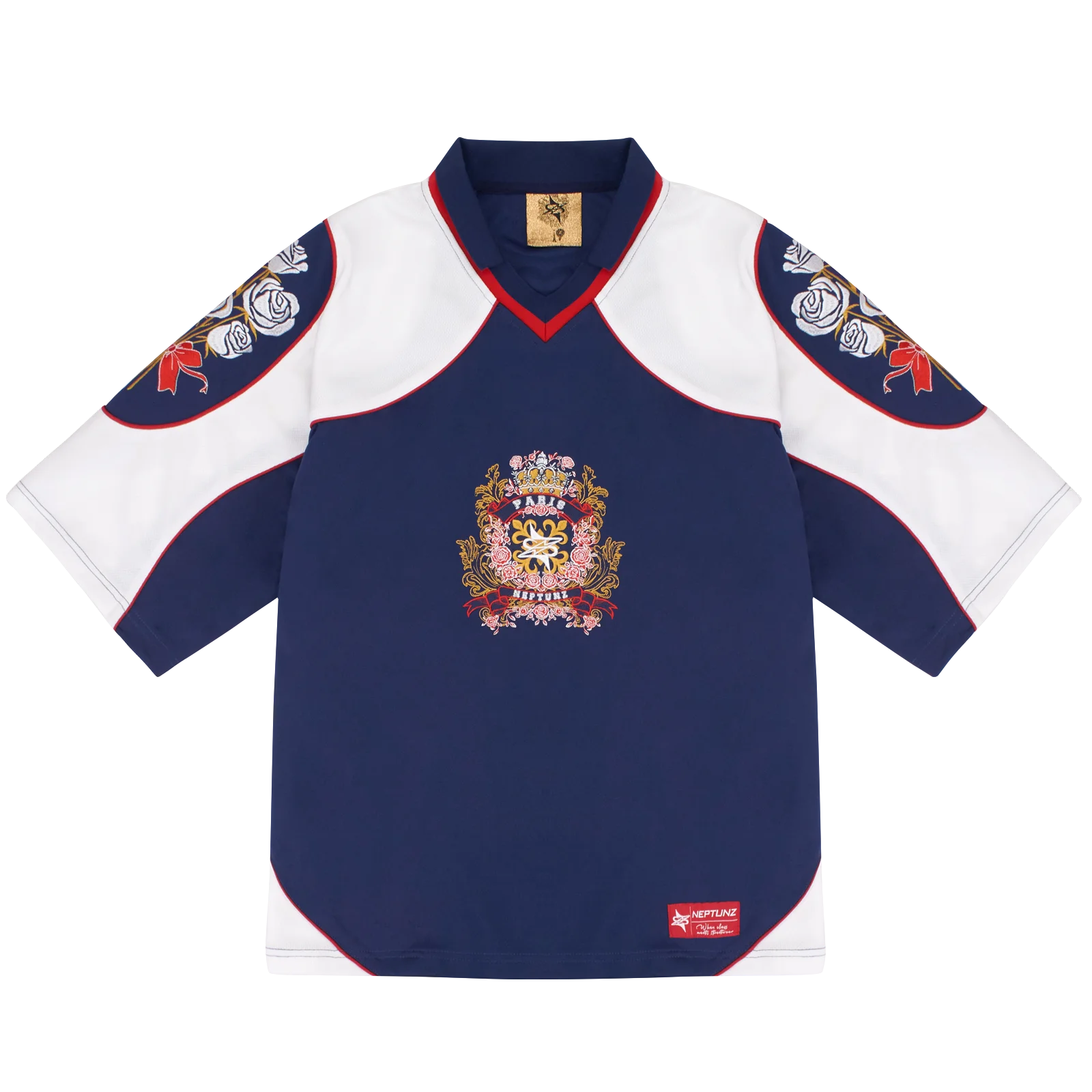 Fleur de Paris Jersey Bleu