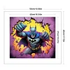 Batman Wall - 11CT Stamped Cross Stitch 50*45cm