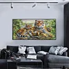 >SALE<Tiger Full Round Drill Diamond Painting DIY Embroidery Wall Art Home Decor