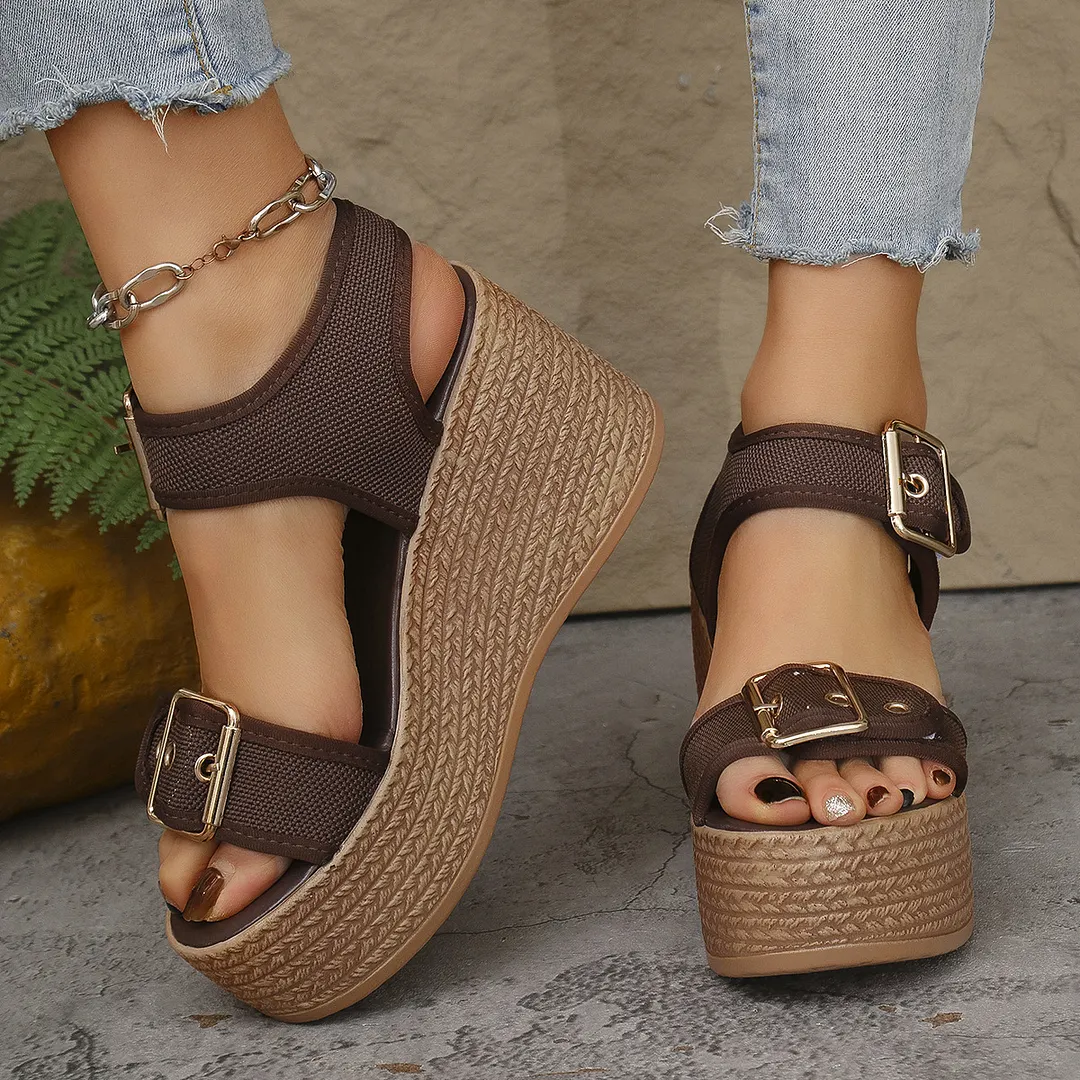 Breakj Breakj Sandals Women 2025 New Fish Mouth Slope With A Word With Women's Shoes