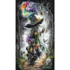 Magic Witch-14CT Stamped Cross Stitch 40*70cm/15.75*27.56in(Big Size)