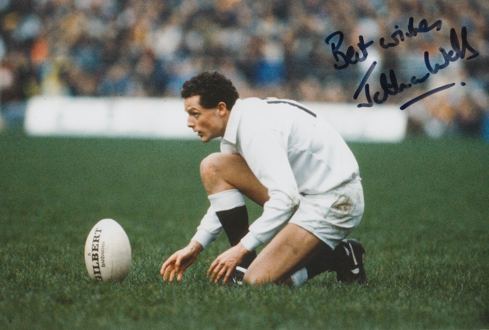 Jonathan Webb Hand Signed England Rugby 12x8 Photo Poster painting 2.