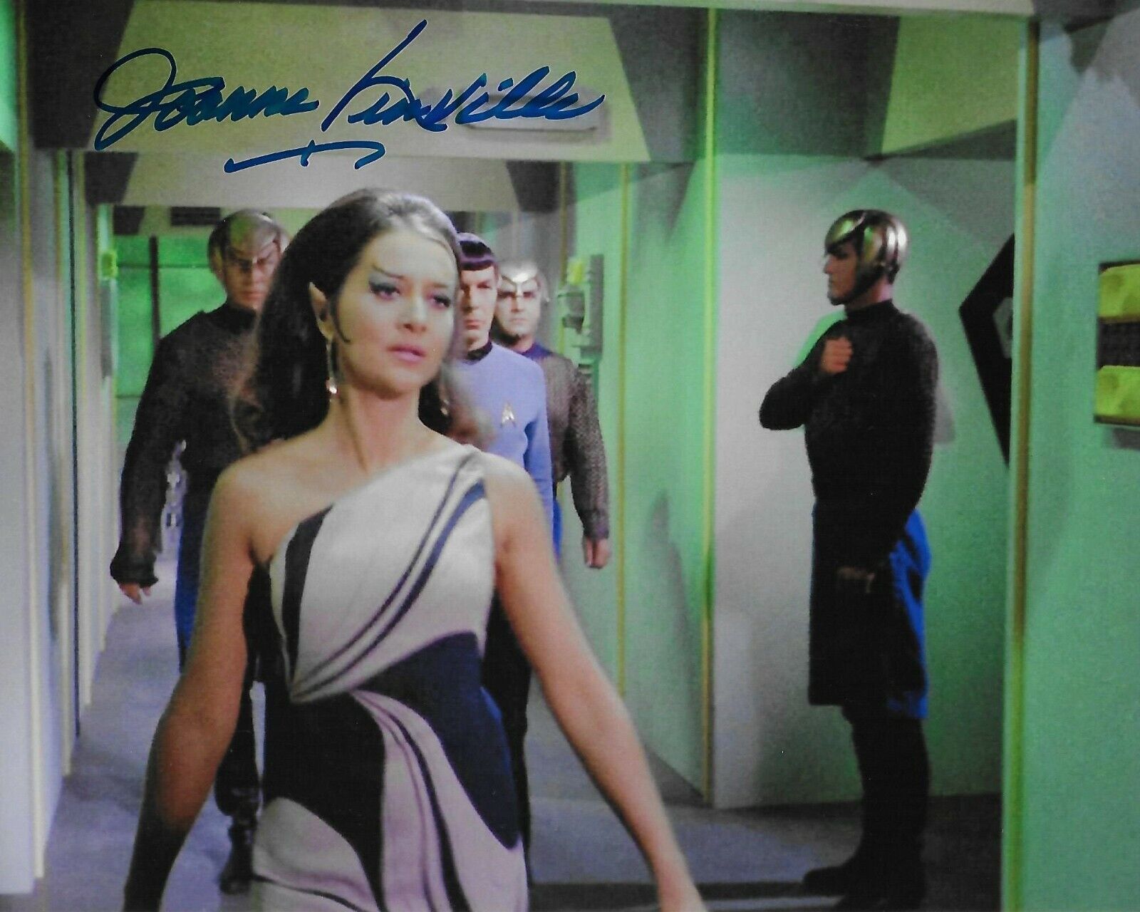 Joanne Linville RIP 1928 -2021 Original Autographed 8x10 Photo Poster painting -Star Trek TOS #9