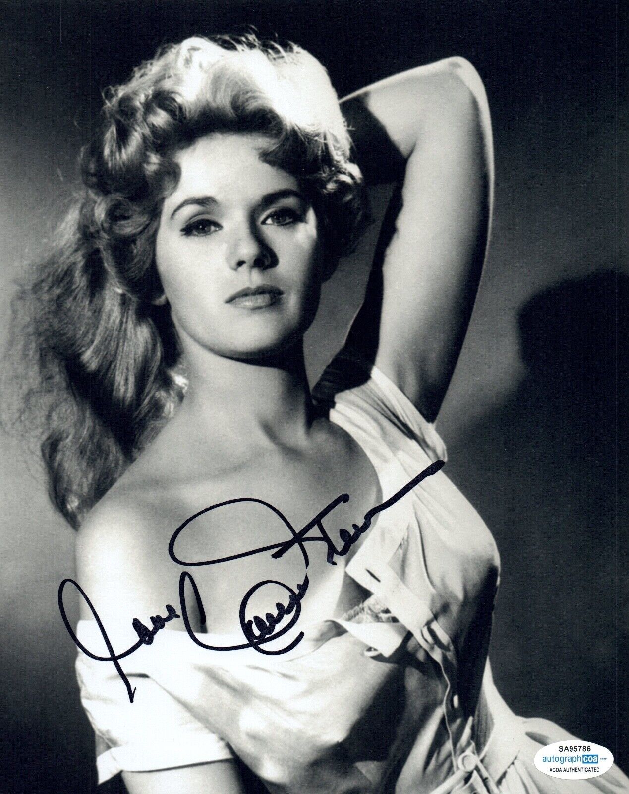 Connie Stevens Signed Autographed 8x10 Photo Poster painting Stunning Actress Grease 2 ACOA COA