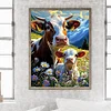 Diamond Painting-DIY Full Round Drill Cow