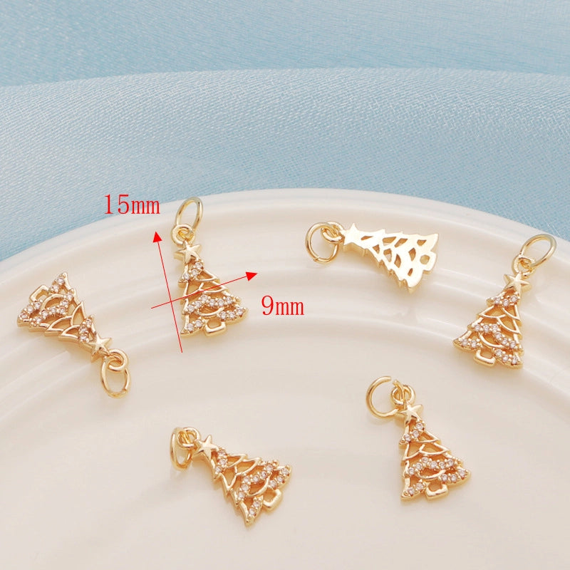 1 Piece Alloy Star Heart Shape Bow Knot Pendant