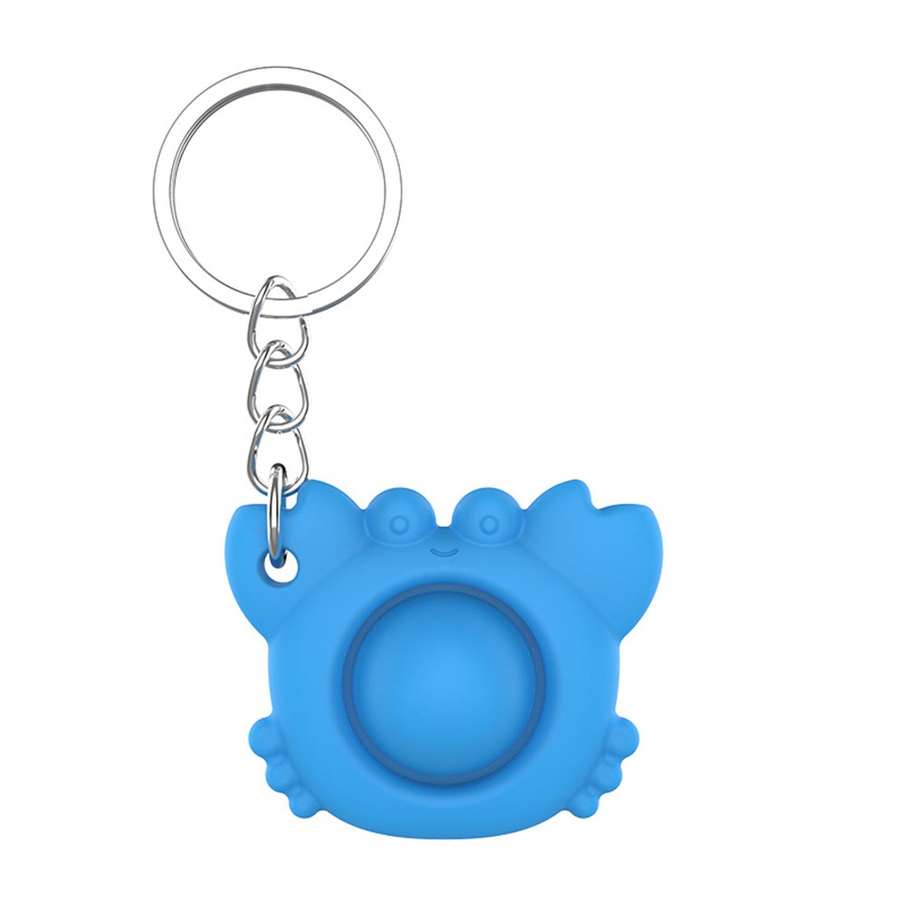 

Crab Keychain - Pop It Fidget Toy, Blue, 501 Original