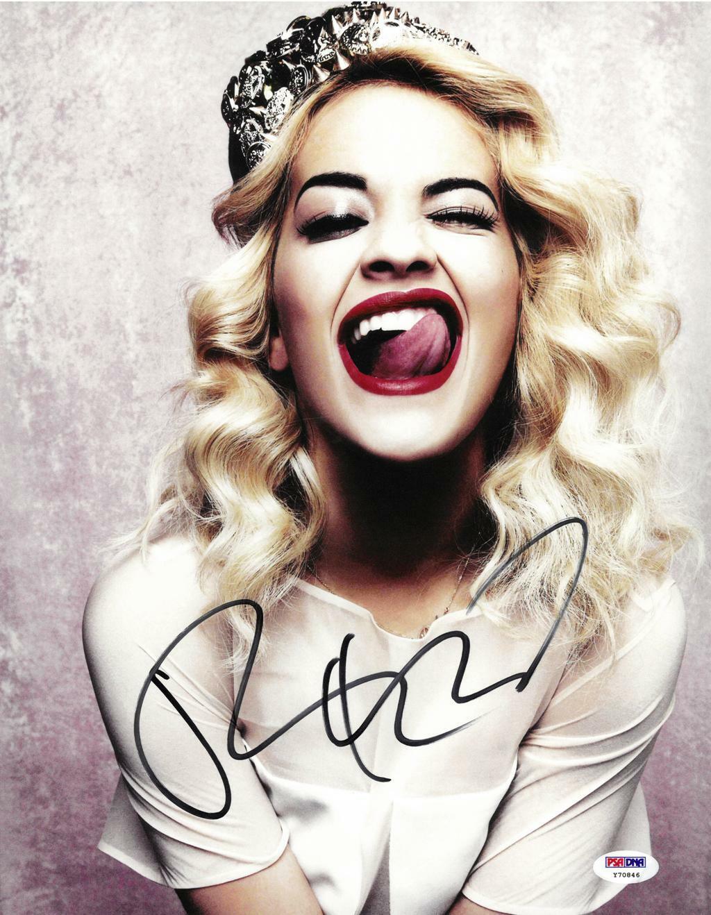 Rita Ora Signed Authentic Autographed 11x14 Photo Poster painting PSA/DNA #Y70846