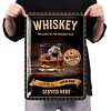 Whiskey - Metal Tin Signs(8*12Inch/12*16Inch) - Bar