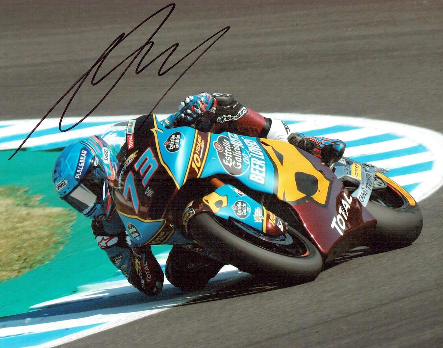 Alex MARQUEZ 2019 SIGNED Autograph 12x8 Photo Poster painting 3 AFTAL COA Marc VDS Rider