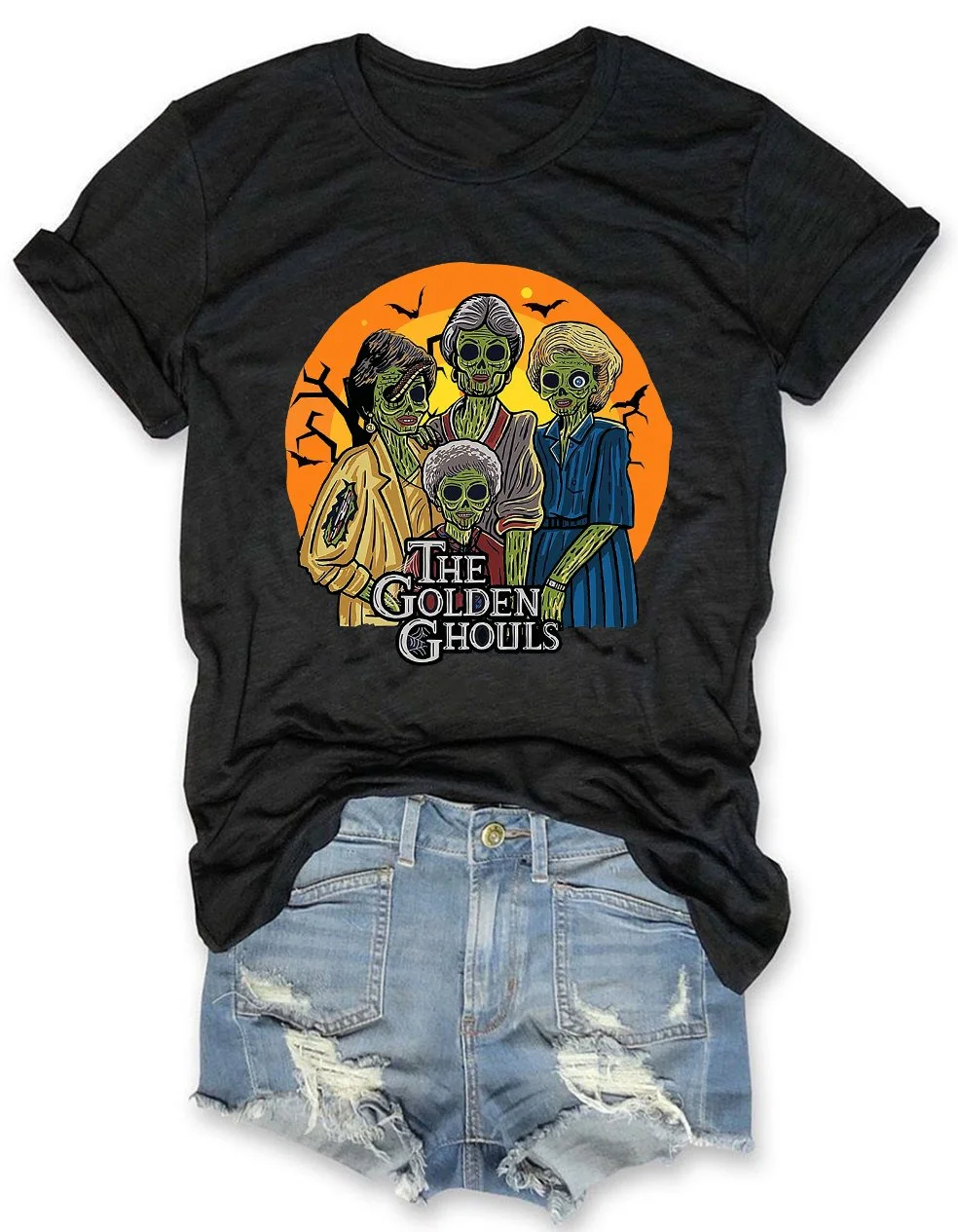 The Golden Ghouls Halloween T-Shirt