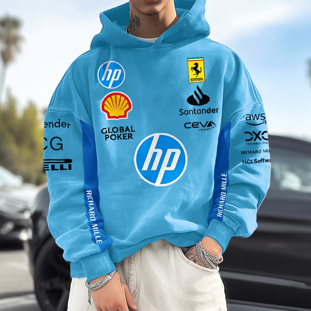 Unisex Vintage Racing Team Hoodie