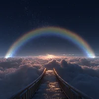 Rainbow Bridge - Diamond Painting