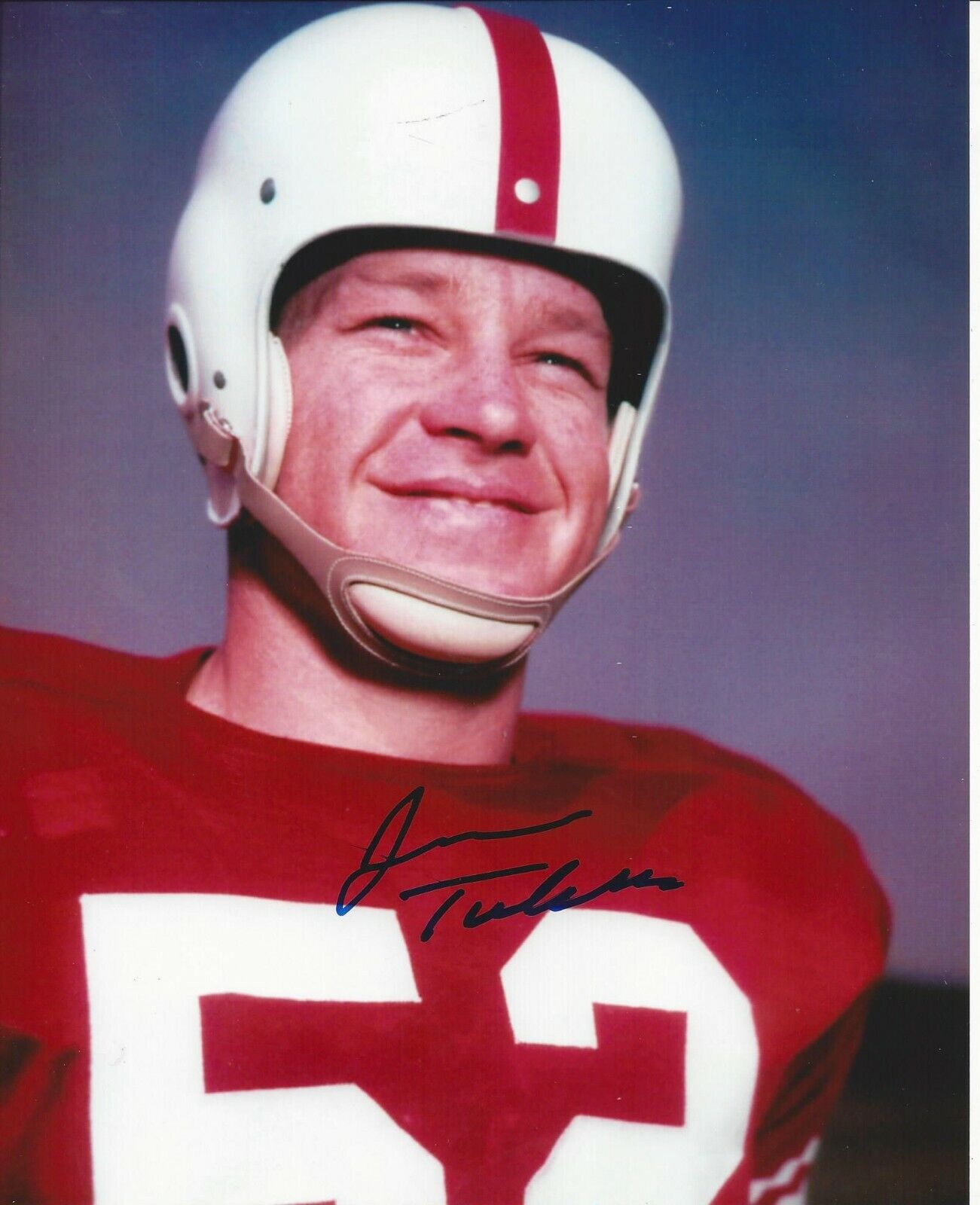 Jerry Tubbs Autographed 8x10 Oklahoma Sooners#4