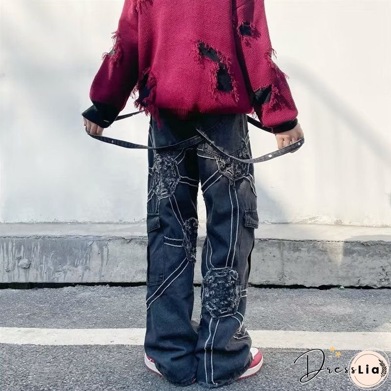 Heavy Weight Spiderweb Jeans