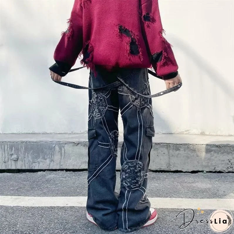 Heavy Weight Spiderweb Jeans