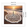 Beach Girl - 18CT Counted Cross Stitch - 45*45cm