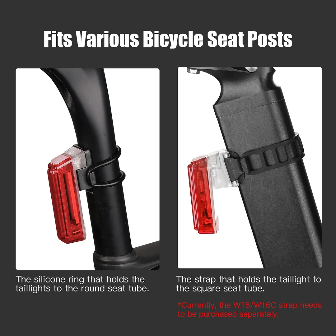 Gaciron W16 Smart Brake Bicycle Taillight 