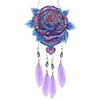 (Multistyle) Capteur De Lumière De Rêve Carillons De Vent Diy Diamant Peinture Artisanat Kit Pendentif