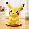 Licensed Smiling Pikachu Super Soft Short Plush Doll - Free Shipping - Pokemon [In Stock]