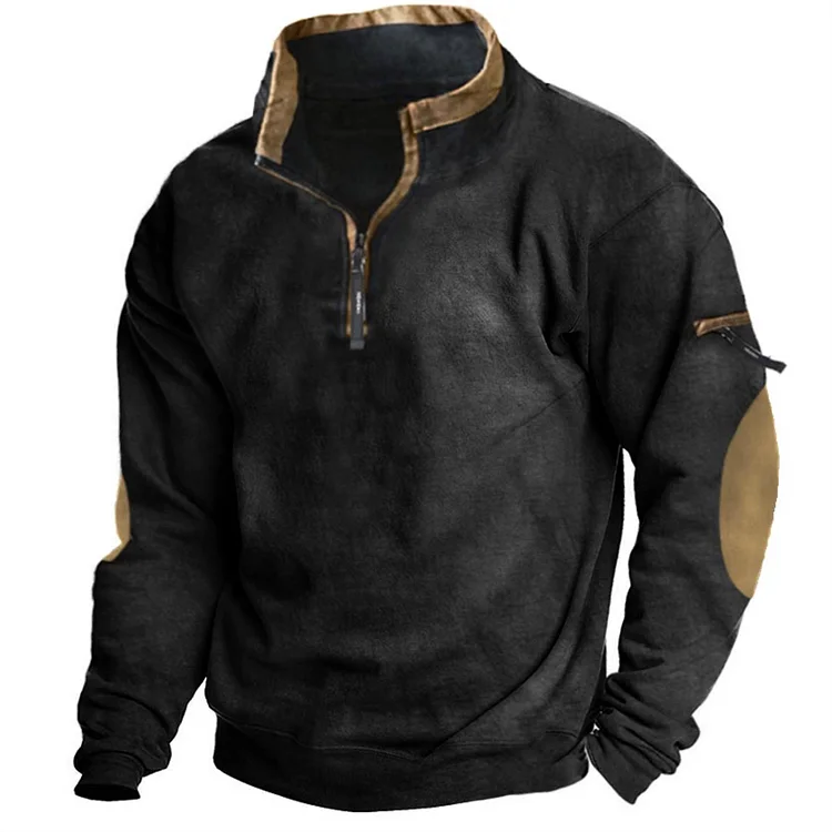 Men's Outdoor Tactical Quarter Zip Sweatshirt 5546