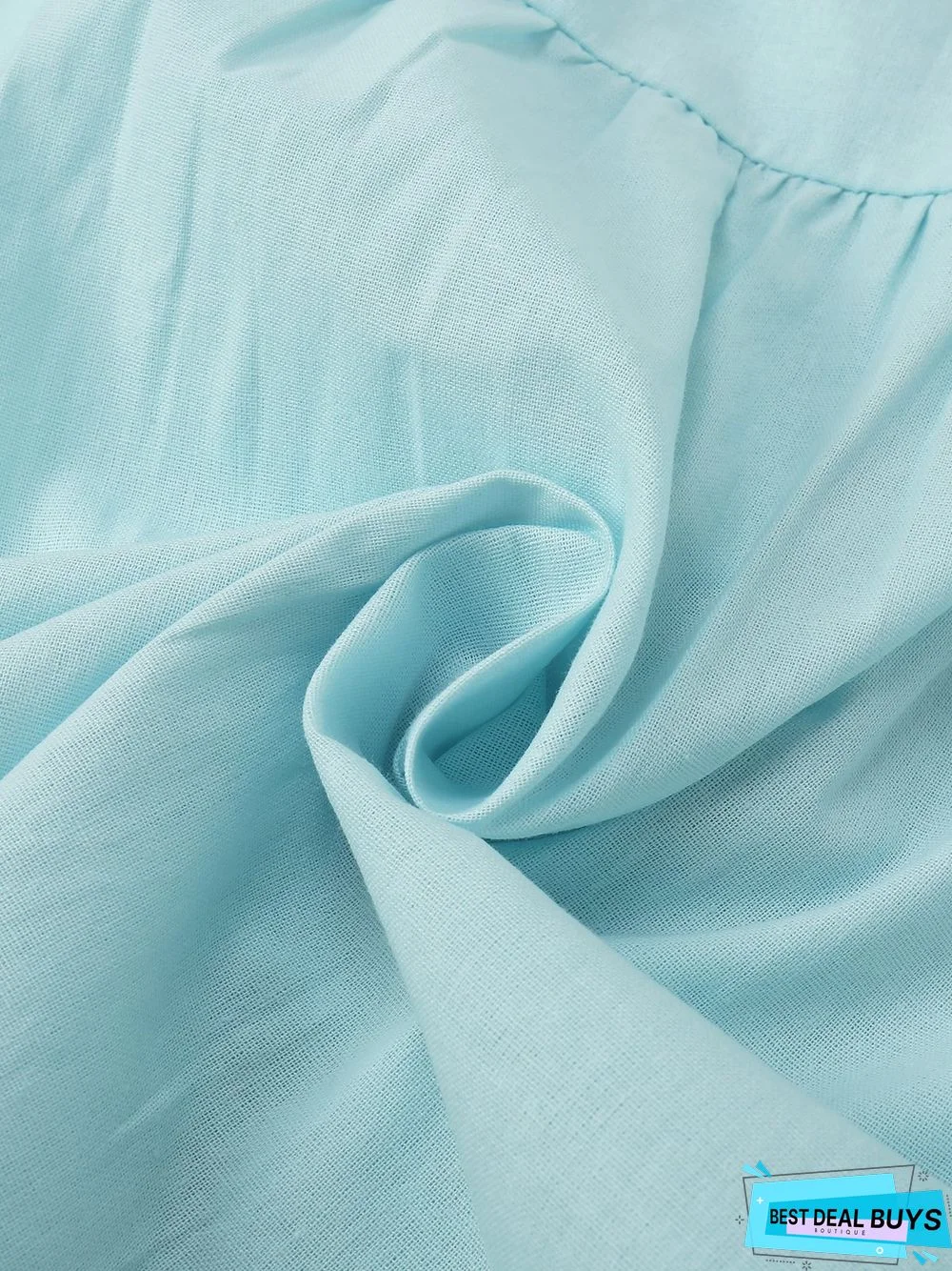 Women U-Neck Cotton Top