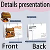 Flower Butterfly DIY 5D Diamond Art Desk Calendar 2027 for Table Decor