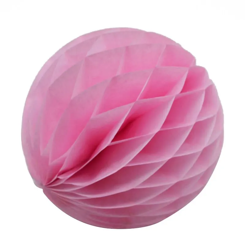 5pcs 4 6 8 Tissue Paper Honeycomb Ball Decorations Birthday Party Baby Shower Wedding Aniversary Home Xmas Supplies