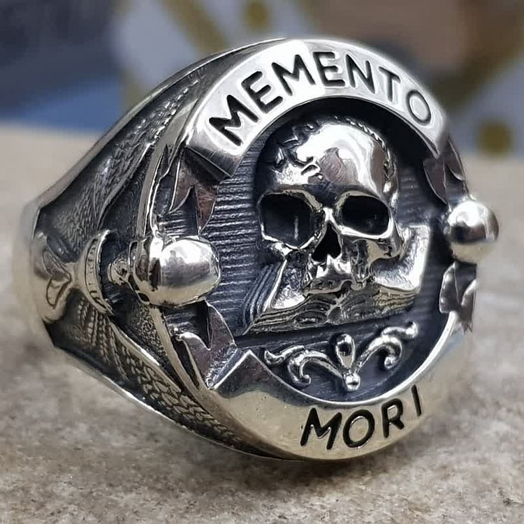 FREE Today:  The Memento Mori Signet Ring 
