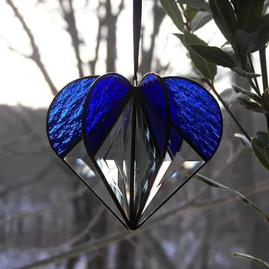 💝Multi-sided Heart Colourful Decoration