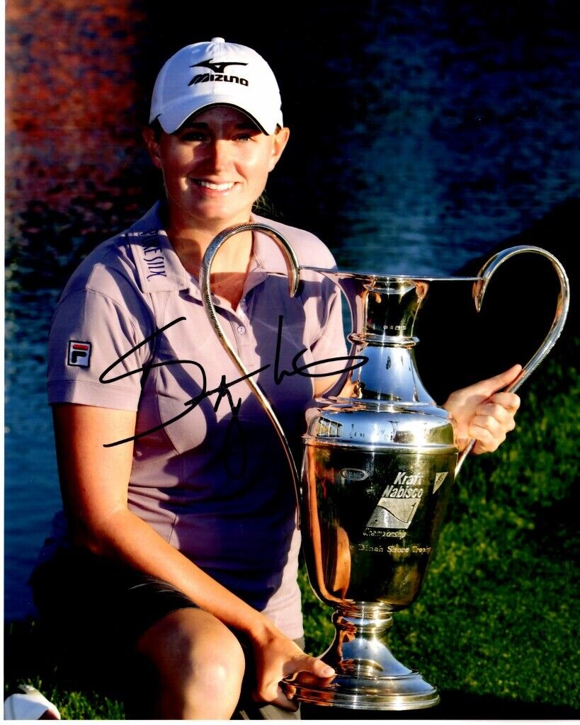 Stacy Lewis Signed - Autographed LPGA Golf 8x10 inch Photo Poster painting w/ COA