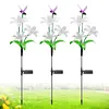 Solar Pathway Landscape Lights Decorative Solar Powered LED Lawn Light IP65 Waterproof Portable & Lightweight for Lawn Patio Yard Daily Use