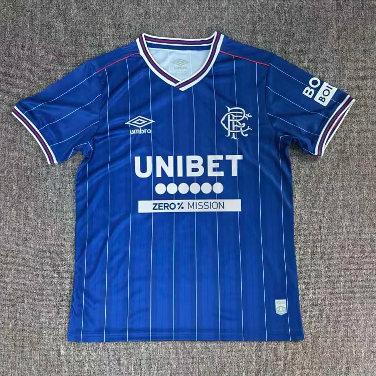 【S~4XL】Rangers 26/27 Home Football Jersey 1:1 Thai Quality