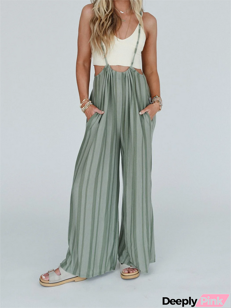 GATHERED JUMPSUIT