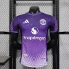 25/26 Player Version Manchester United Purple Soccer Jersey