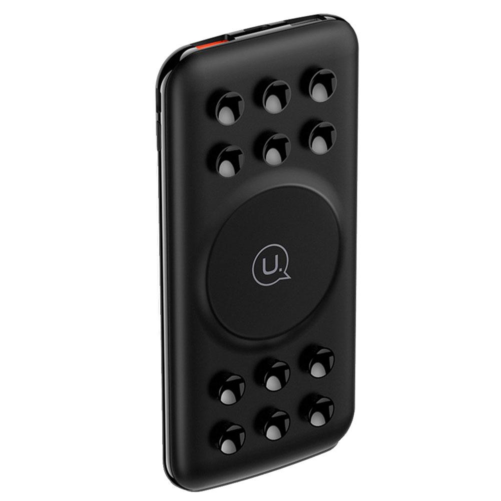 

USAMS US-CD87 2 in 1 10000mAh QC3.0+PD Fast Wireless Charger Power Bank, 501 Original