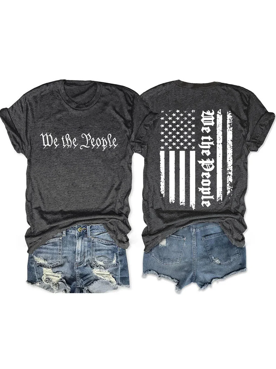 1776 We The People Casual T-shirt