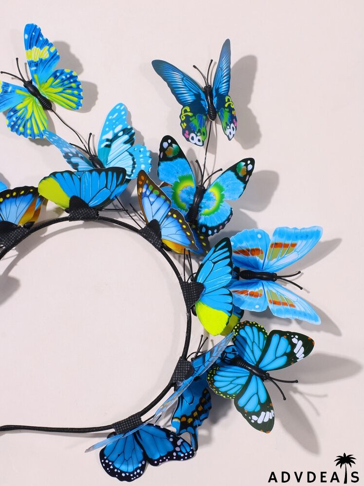 Butterfly Decor Hair Hoop