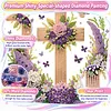 Cross Wreath Special Shaped 5D DIY Partial Drill Diamond Painting Kits for Adults Beginners Home Decor Diamonds Paintings Gem Art 11.81 X11.81inch