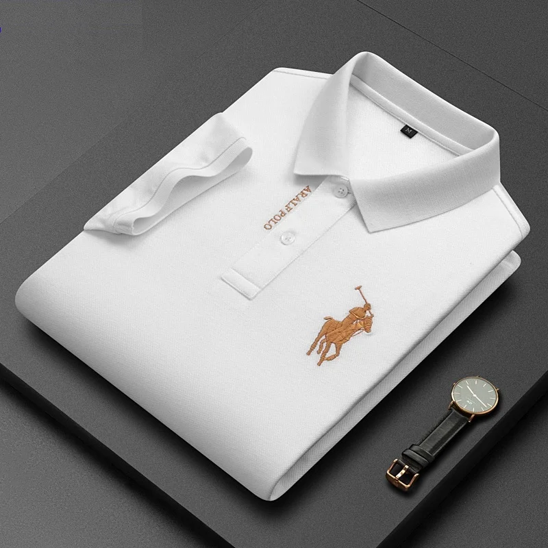 Casual Business Premium Cotton Embroidered POLO Shirt