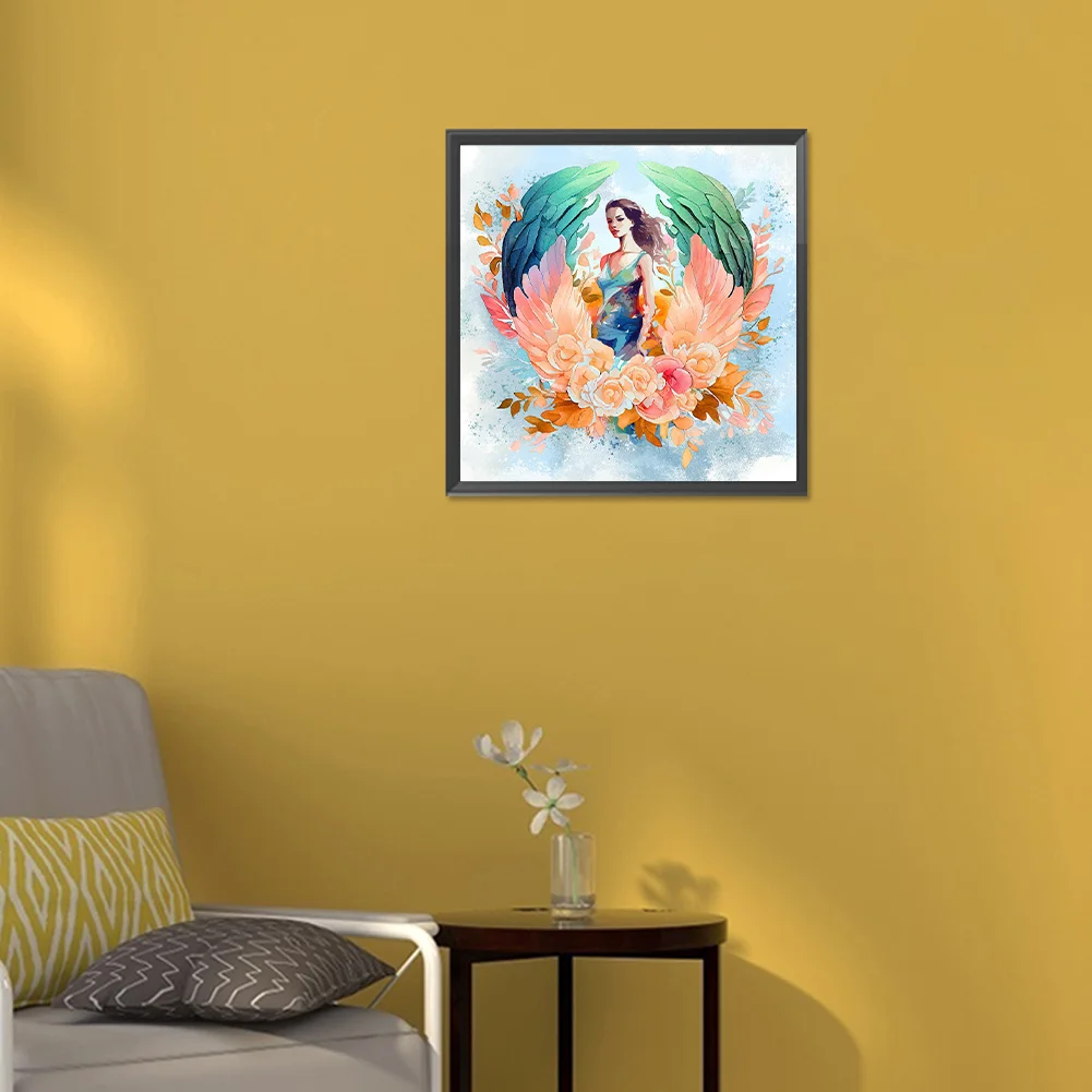 Full Round Diamond Painting 30*30cm - Wing