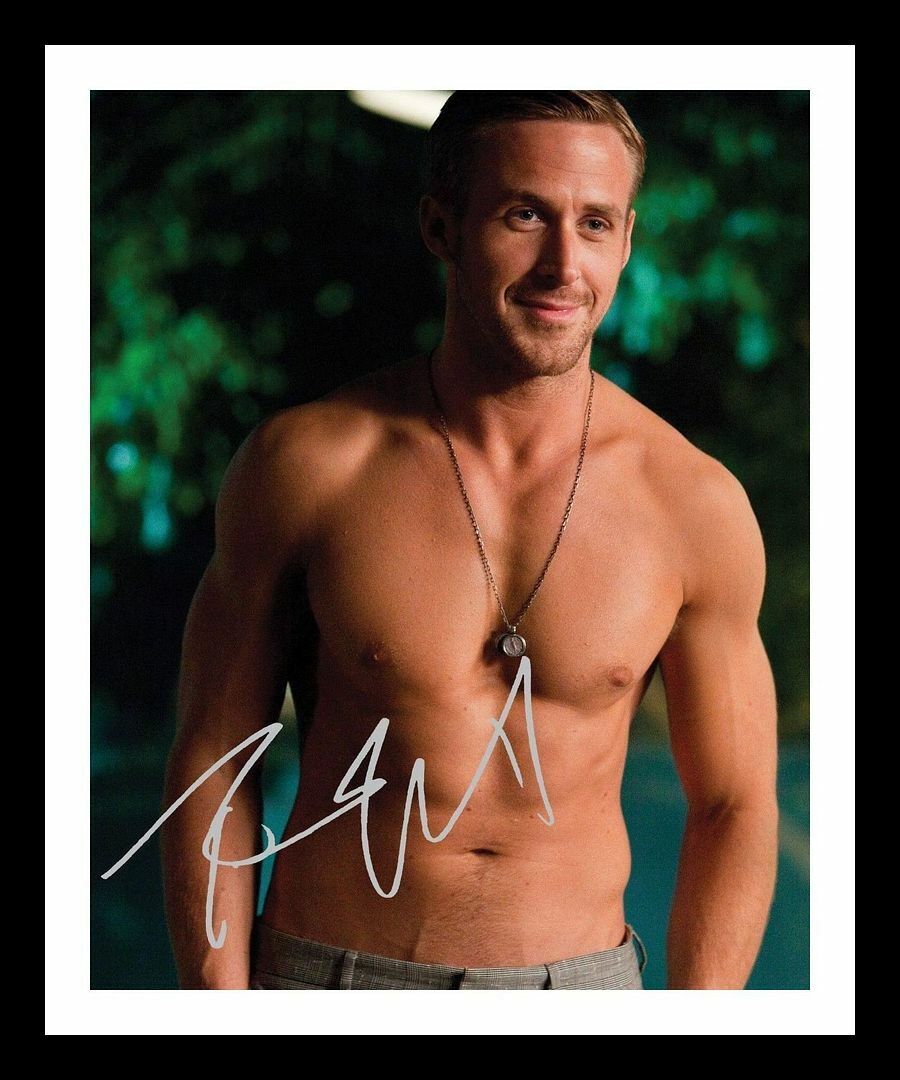 Ryan Gosling Autograph Signed & Framed Photo Poster painting 4