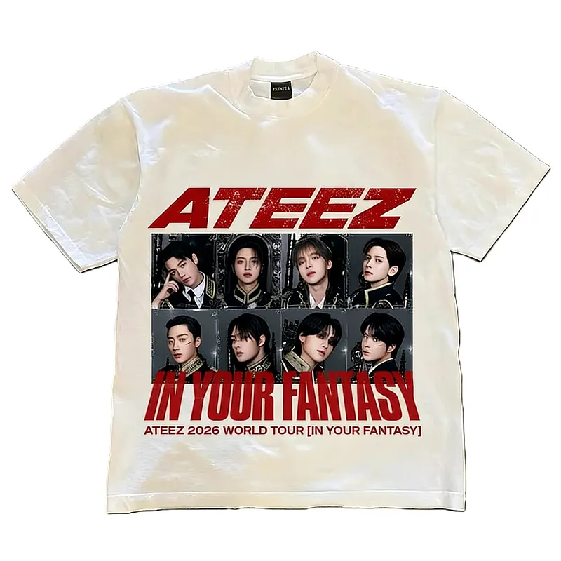 2024 Ateez World Tour Short Sleeve T-Shirt The REAL ver.