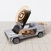 Creative Car Shape Design Multifunctional Cool Clock Desktop Stand Wireless Fast Charging