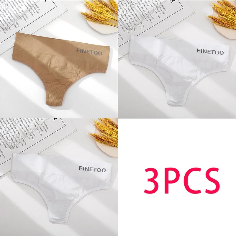 High Waist Panties Women Underwear Bodyshaper Panties Female Underpants Sexy Lingerie G-string Pantys Solid Color PlusSize M-2XL